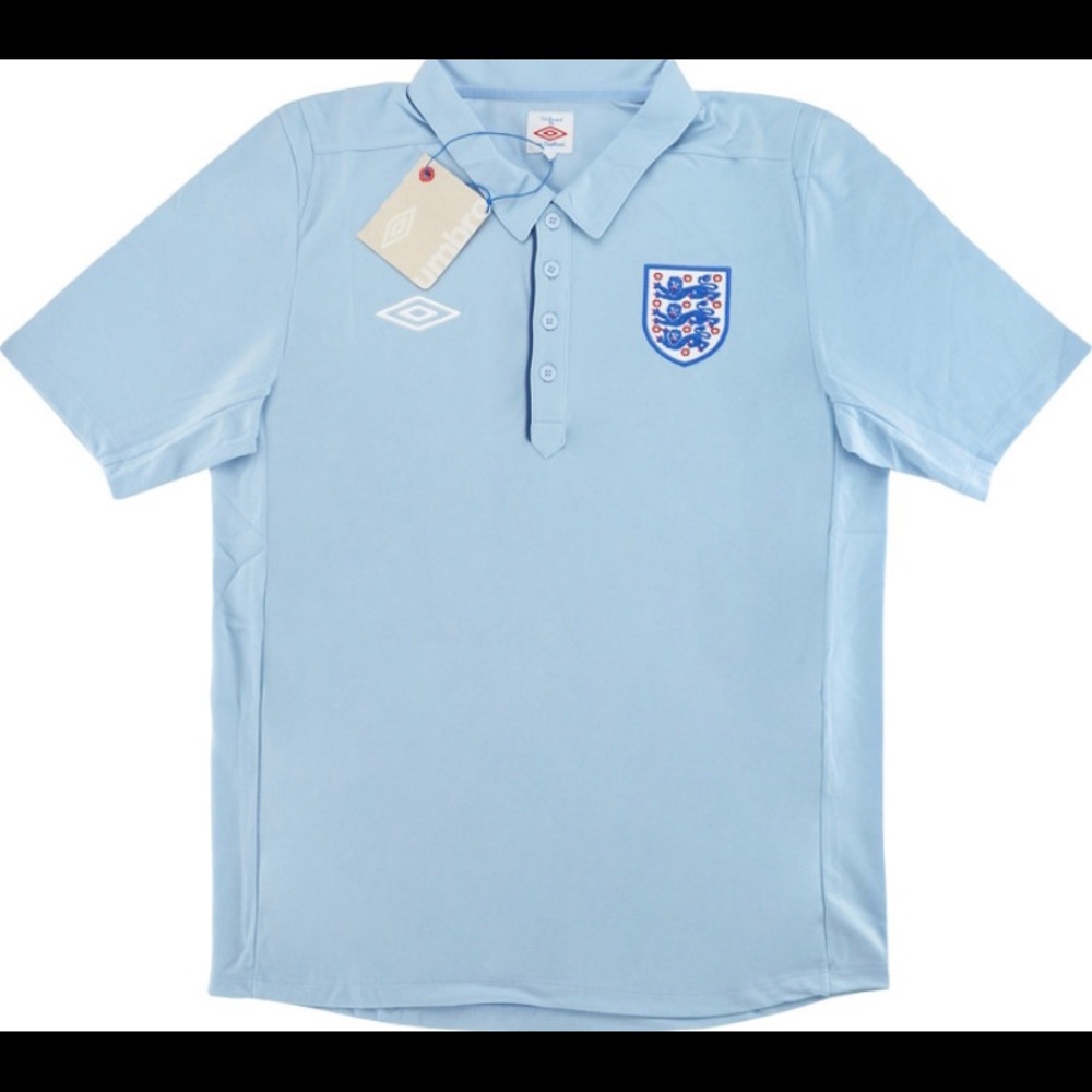 Authentic 2010 Umbro England Polo